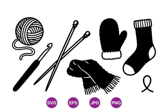 Download Winter Knitting Craft Designs - Premium Resources